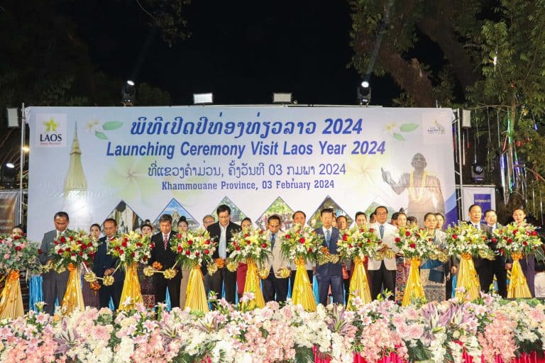 ຄໍາມ່ວນ ເປີດປີທ່ອງທ່ຽວລາວ 2024 ແລະ ງານວາງສະແດງ-ຈໍາໜ່າຍສິນຄ້າ